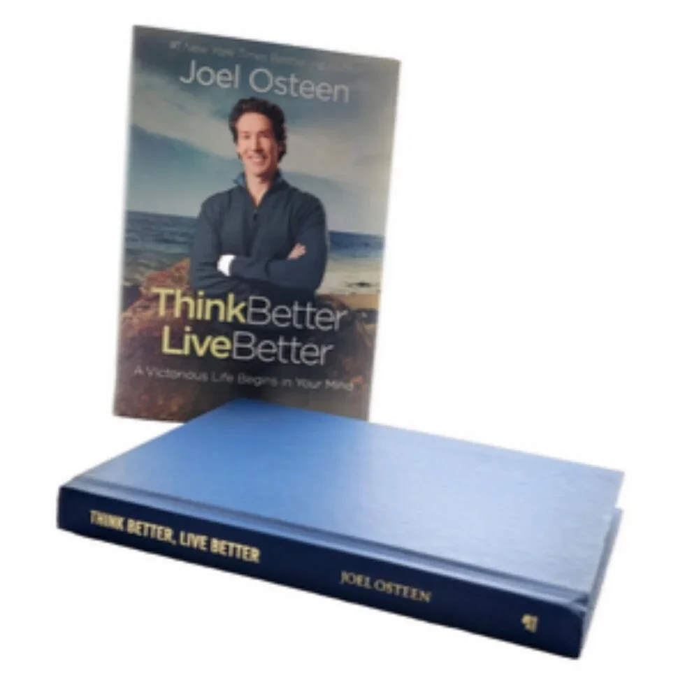 Think Better, Live Better: A Victorious Life Begins in Your Mind by Osteen NEW